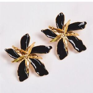 Flower earrings #886